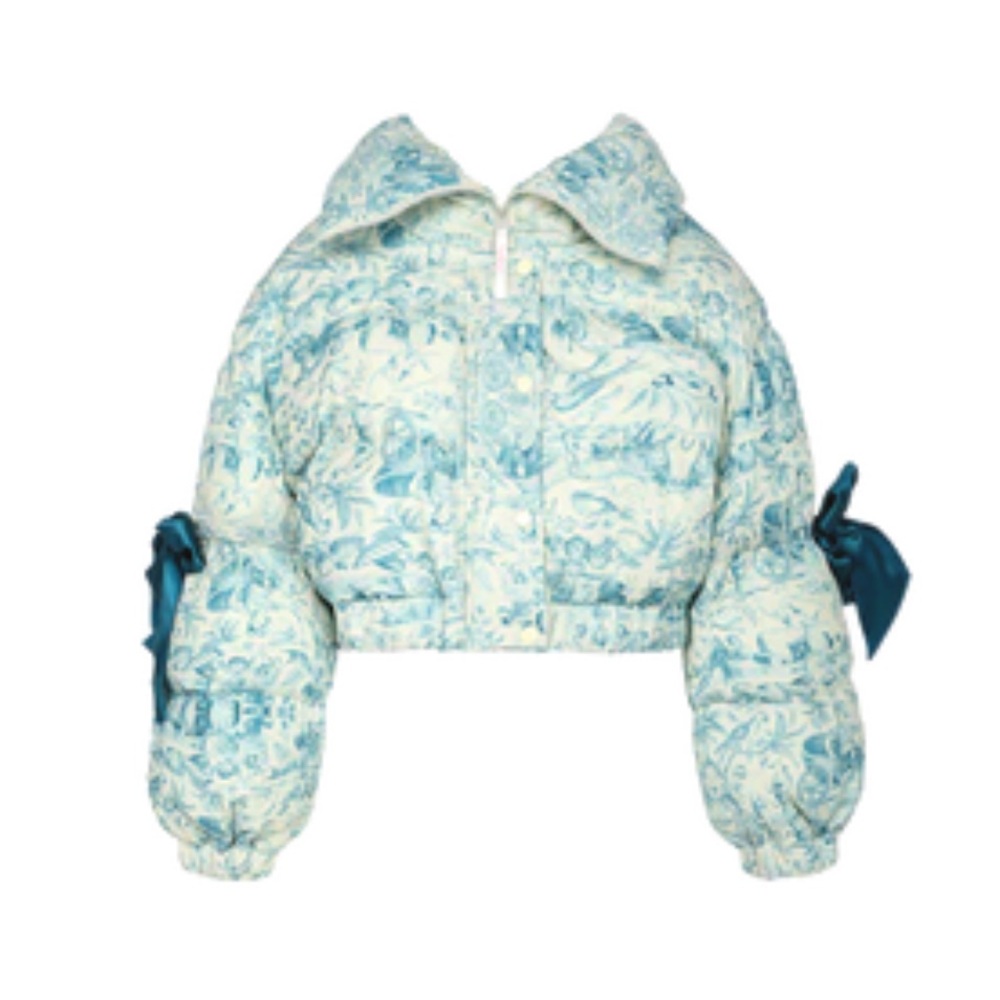 Selkie Porcelain Marshmallow Puffer Jacket